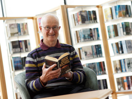 Wallan Library Man Reading